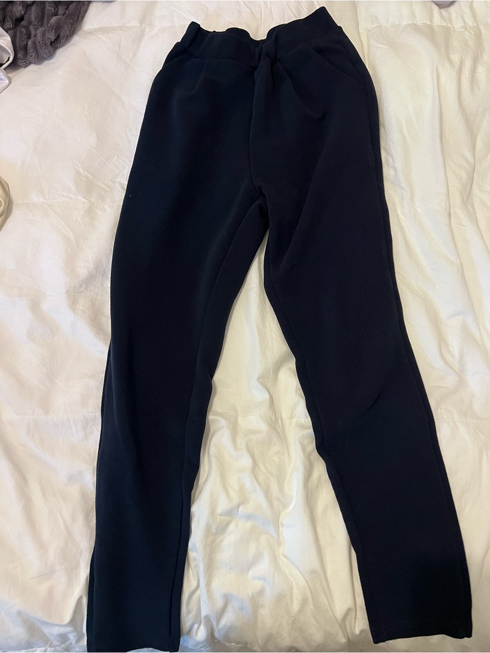 SHEIN Navy Blue Work pants